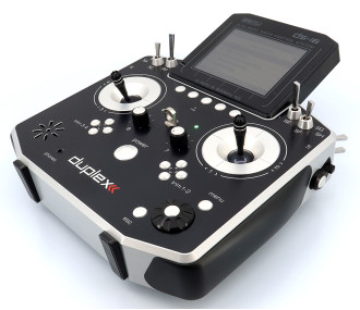 Funkfernsteuerungen - Jeti DS16 Gen. 2 Silber 2.4Ghz Duplex + R10 - FLASH RC