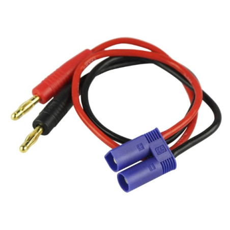 Pour batteries de propulsion - Cordon de charge EC5 Ø4.0mm² L:30cm Muldental - FLASH RC