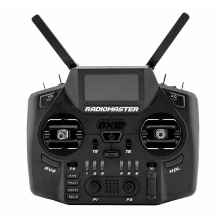 Radiocommande GX12 Dual-Band ELRS Gemini-X Mode 2 Radiomaster