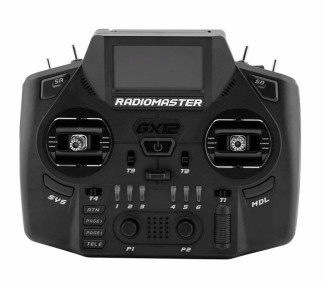 Radiocommande GX12 Dual-Band ELRS Gemini-X Mode 2 Radiomaster 2