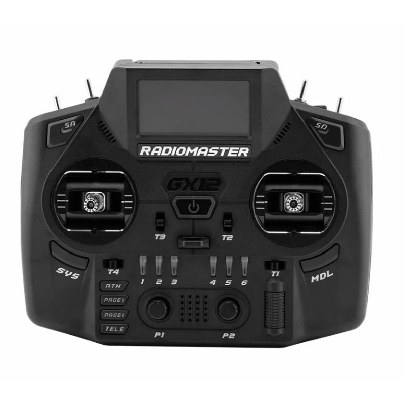 Radiocommande GX12 Dual-Band ELRS Gemini-X Mode 2 Radiomaster
