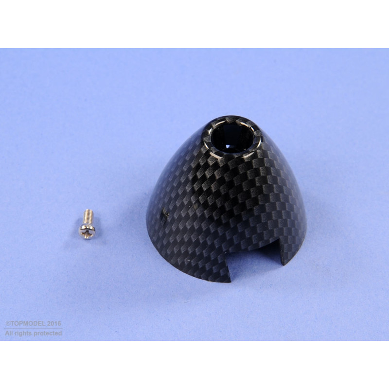 TURBO SPINNER Ø30mm CARBON LOOK (seul) - FLASH RC