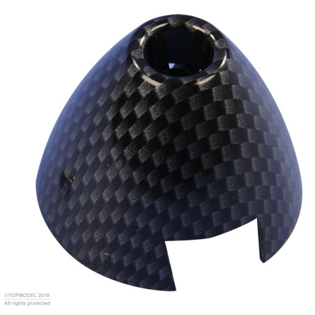 TURBO SPINNER Ø30mm CARBON LOOK (seul)