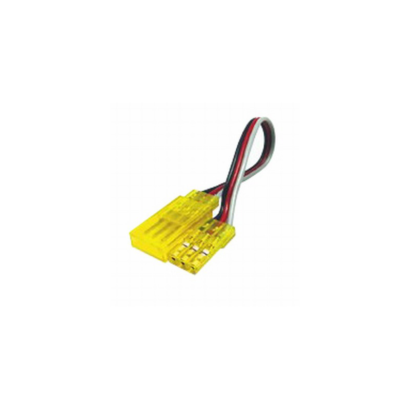 RALLONGE SERVO JR/FUT 70cm JAUNE - FLASH RC