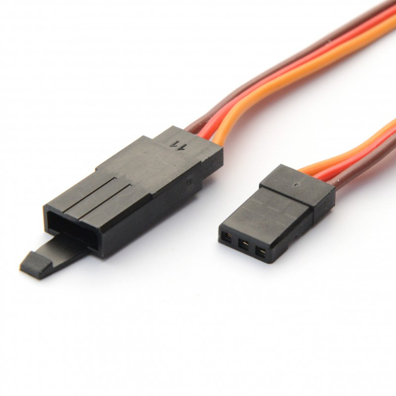 Rallonge servo JR avec sécurité 600mm 26AWG (0,32mm²)