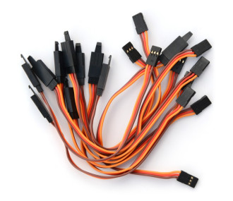 Rallonge servo JR avec sécurité 150mm 26AWG (0,32mm²) 2