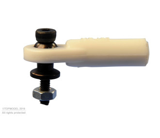 CHAPE A ROTULE V2 M2/2 COURTE 2pcs - FLASH RC