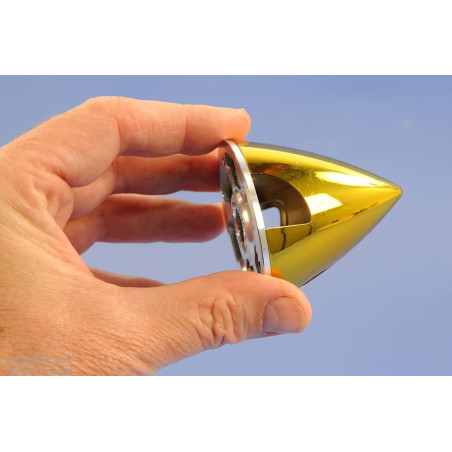 CONE ø51 JAUNE METALLISE INOVA - FLASH RC