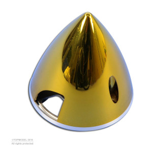 CONE ø51 JAUNE METALLISE INOVA - FLASH RC 2