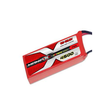 Batterie Maniax eXtreme lipo22.2V 4500mAh 70C