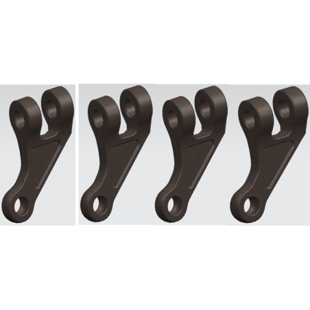 omp m2 v3 pro biellette de plateau cyclique