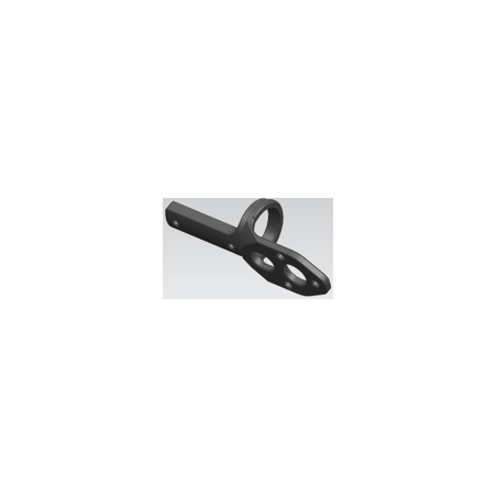 omp m2 v3 pro support moteur de queue