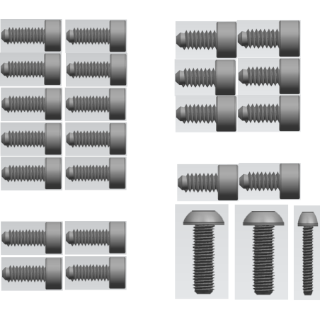 omp m2 v3 pro set de vis