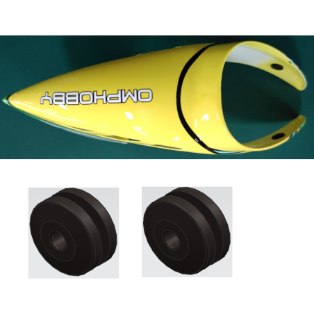 omp m2 v3 pro fuselage- viper yellow