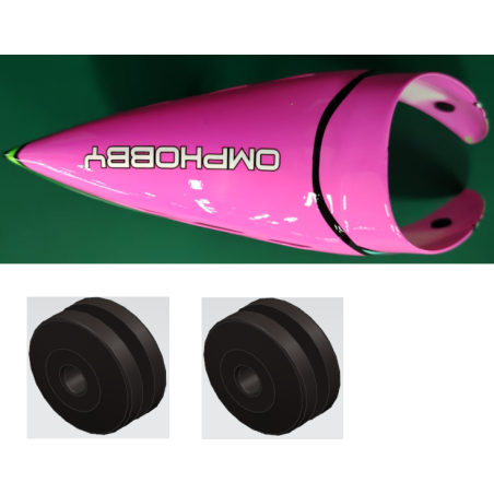 omp m2 v3 pro fuselage- plasma pink