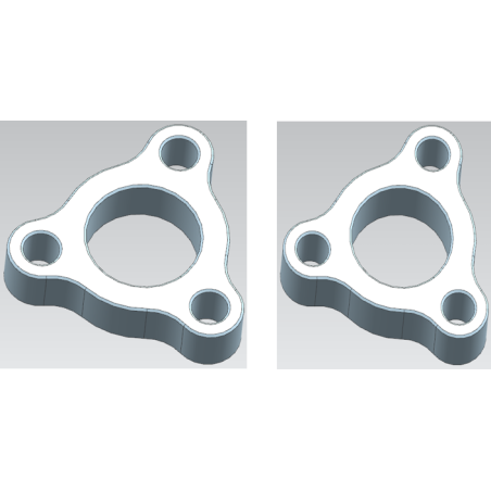 omp m2 v3 pro rondelles support moteur