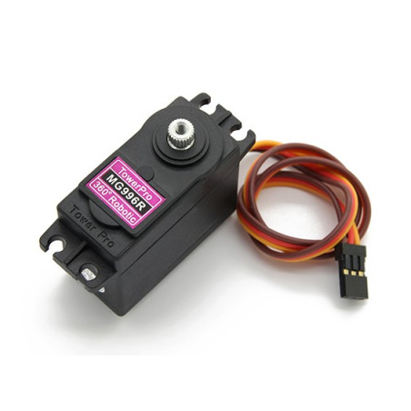 Servo robotique MG996R - 360° rotation - métal Towerpro