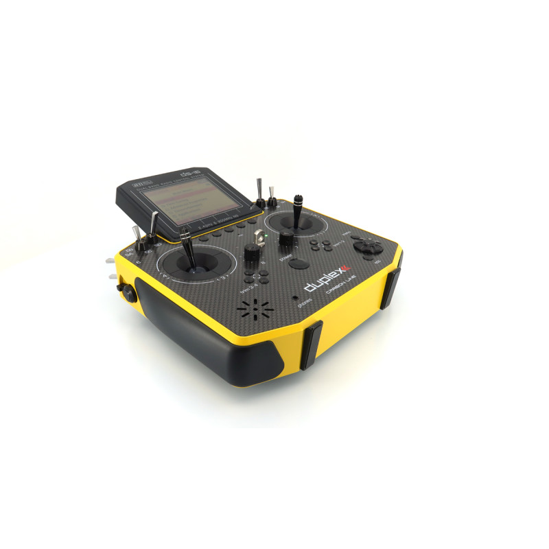 Radiocommandes - Jeti DS16 Gen. 2 Carbon Line Jaune 2.4Ghz Duplex + R10 - FLASH RC