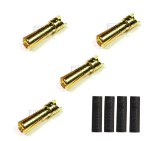 OR 2/2.3/3/3.5/4/5/5.5/6/8 socket - OR 4mm DB4 M/F socket (1 pair) - Dualsky - FLASH RC