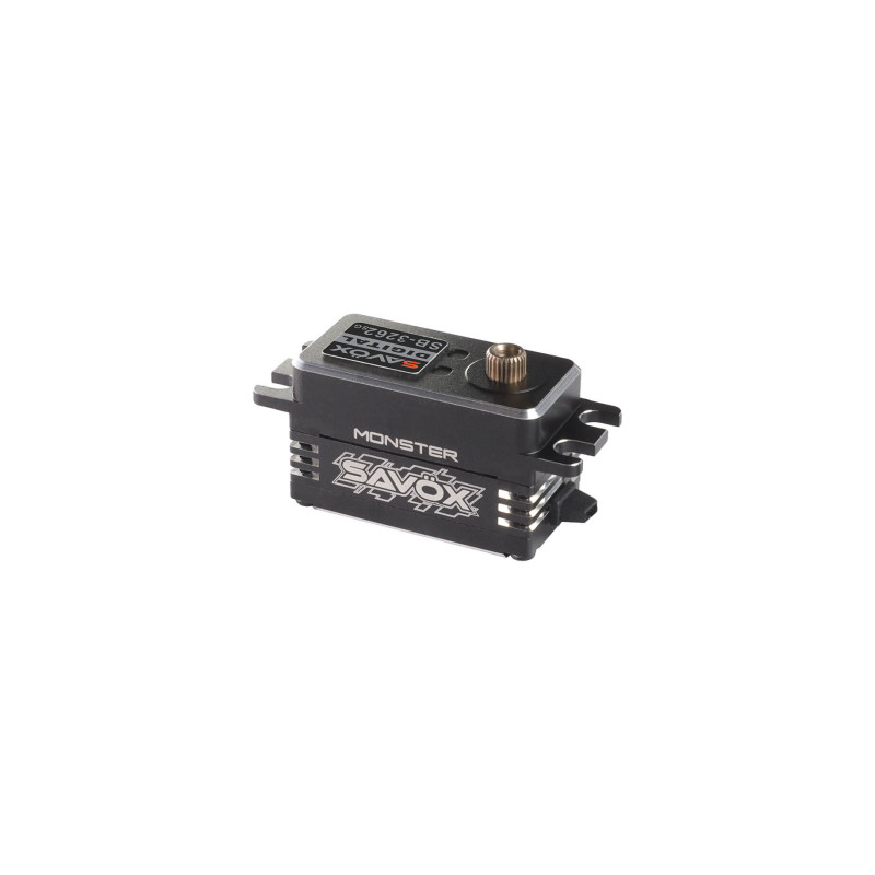 Servo Brushless low profil SB-3262SG HV (53gr, 28kg / 0,08sec) SAVOX - FLASH RC