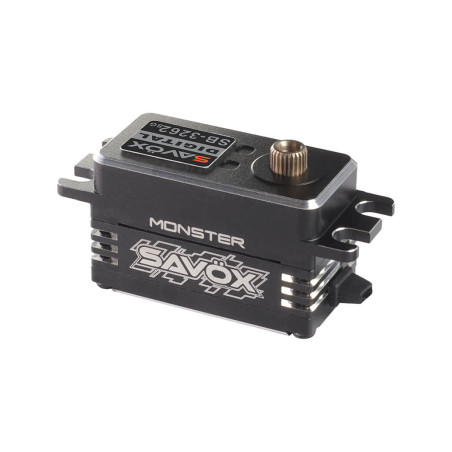 Servo Brushless low profil SB-3262SG HV (53gr, 28kg / 0,08sec) SAVOX - FLASH RC