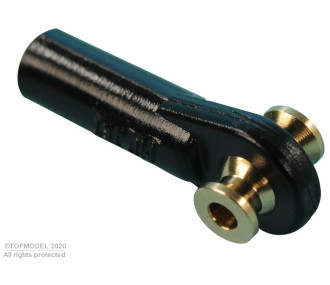 CHAPE A ROTULE V1, Ø5, M2/2 DOUBLE 6pcs - FLASH RC