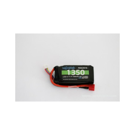 ACCU LIPO 11.1V 1350MAH 30C maxpro