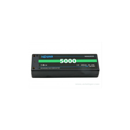 ACCU LIPO 7.4V 5000MAH 50C maxpro hard case