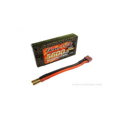 Batterie / Accu LIPO 50C 5600MAH 3.7V HARD CASE... Batterie / Accu LIPO 50C 5600MAH 3.7V HARD CASE FICHE 4MM - T