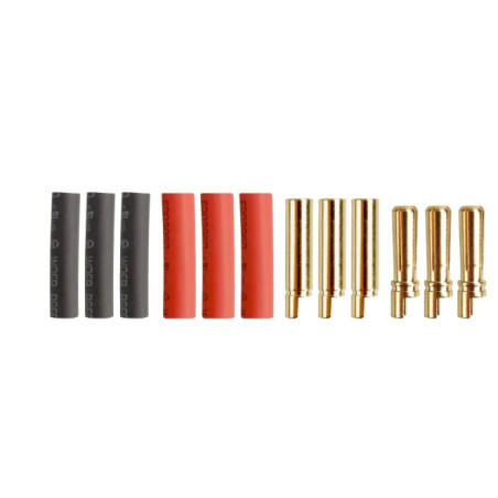 Prise OR PK 4mm M/F (3 paires) - Yuki Model