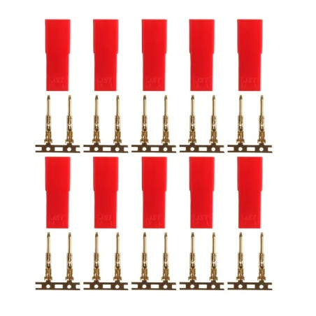 Amass connecteur JST BEC 10 prises mâles