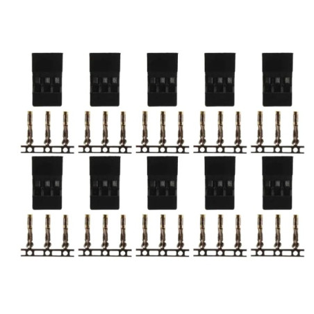 Amass connecteur JR 10 prises femelles