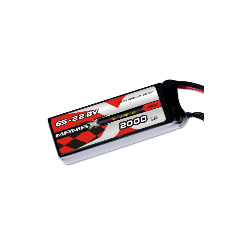 batterie-maniax-extreme-lipohv-228v-2000mah-100c - FLASH RC