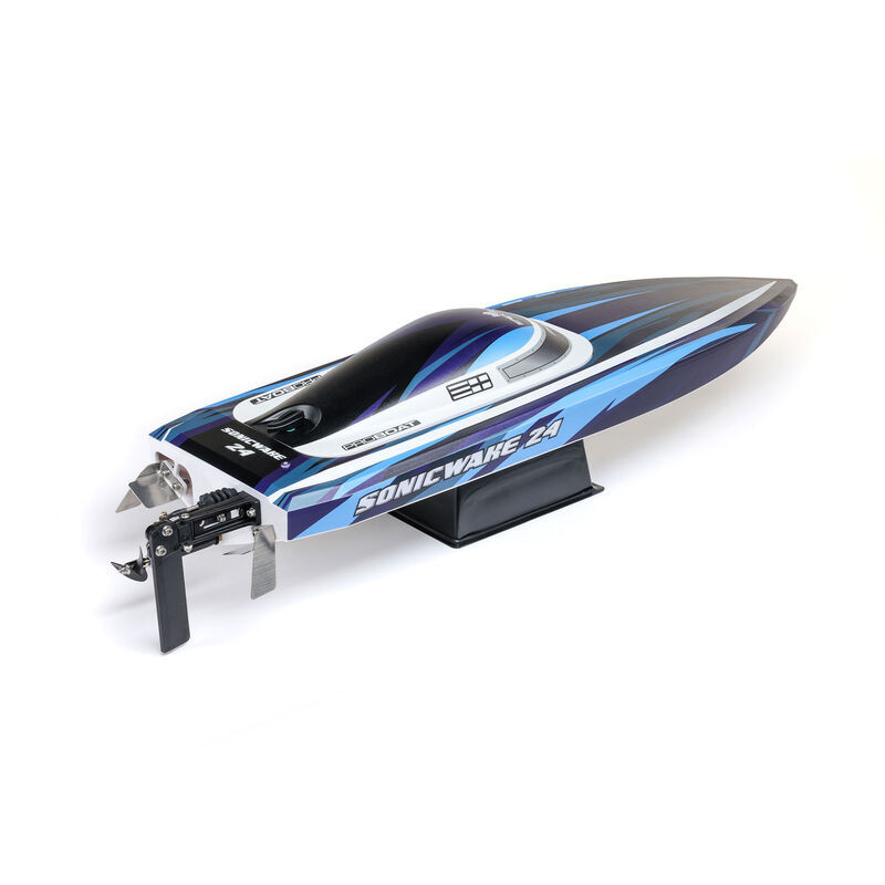 Sonicwake 24" Self-Righting Brushless Deep-V RTR, Blue