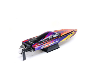 Sonicwake 24" Self-Righting Brushless Deep-V RTR, Red 2