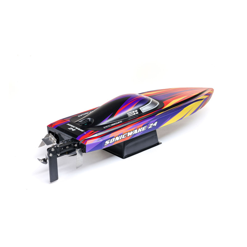 Sonicwake 24" Self-Righting Brushless Deep-V RTR, Red