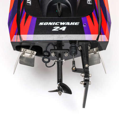 Sonicwake 24" Self-Righting Brushless Deep-V RTR, Red