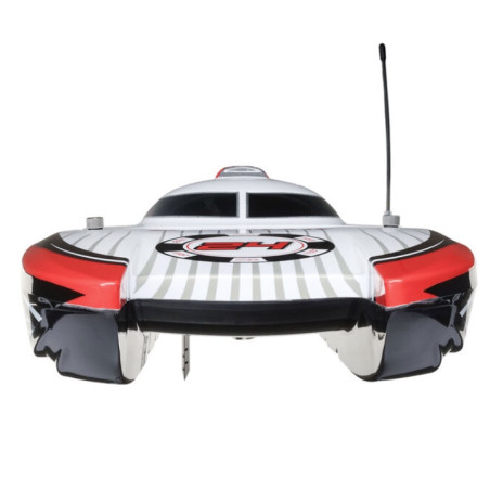 Blackjack 24" V2 Catamaran Brushless RTR, Vegas Offshore rouge et blanc