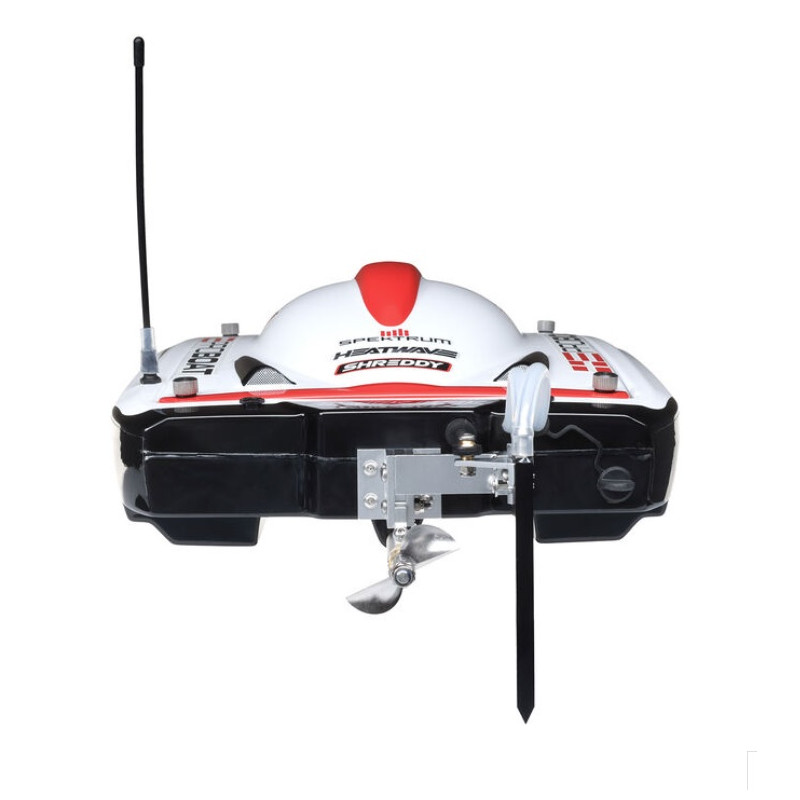 Blackjack 24" V2 Catamaran Brushless RTR, Vegas Offshore rouge et blanc