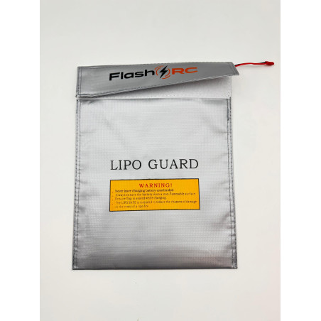 Accessori per batterie e celle - Borsa Lipo di sicurezza grande 23x30cm FLASH RC - FLASH RC