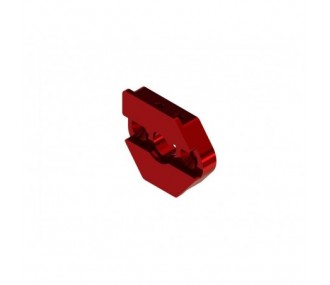Piezas coche RC - ARRMA Placa de montaje deslizante del motor Serie 50 (Rojo) - ARA320538 - FLASH RC