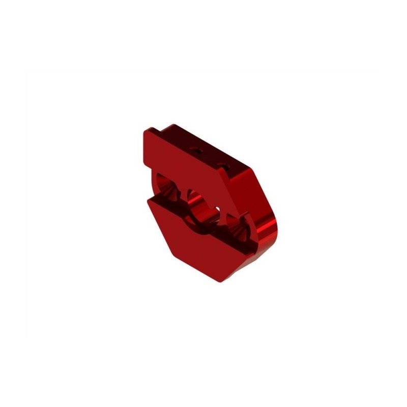 Piezas coche RC - ARRMA Placa de montaje deslizante del motor Serie 50 (Rojo) - ARA320538 - FLASH RC