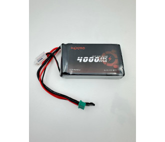 Batterie MaxPro LiFe 6.6V 4000mAh 25C JR/MPX