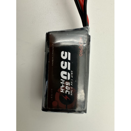Batterie Lipo MaxPro 7.4V 550 mah en 50C JST-BEC