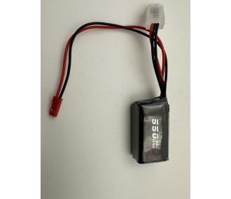 Batterie Lipo MaxPro 7.4V 550 mah en 50C JST-BEC 2