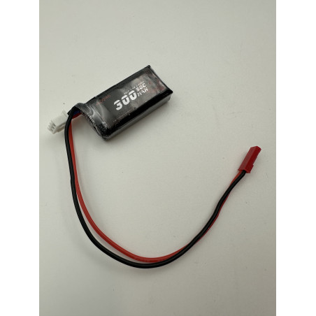 Batterie MaxPro lipo 2S 7.4V 300mAh 50C prise jst-bec - FLASHRC
