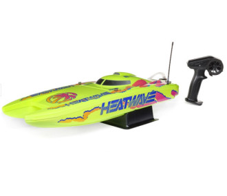 Blackjack 24" V2 Catamaran Brushless RTR, Heatwave jaune - FLASH RC