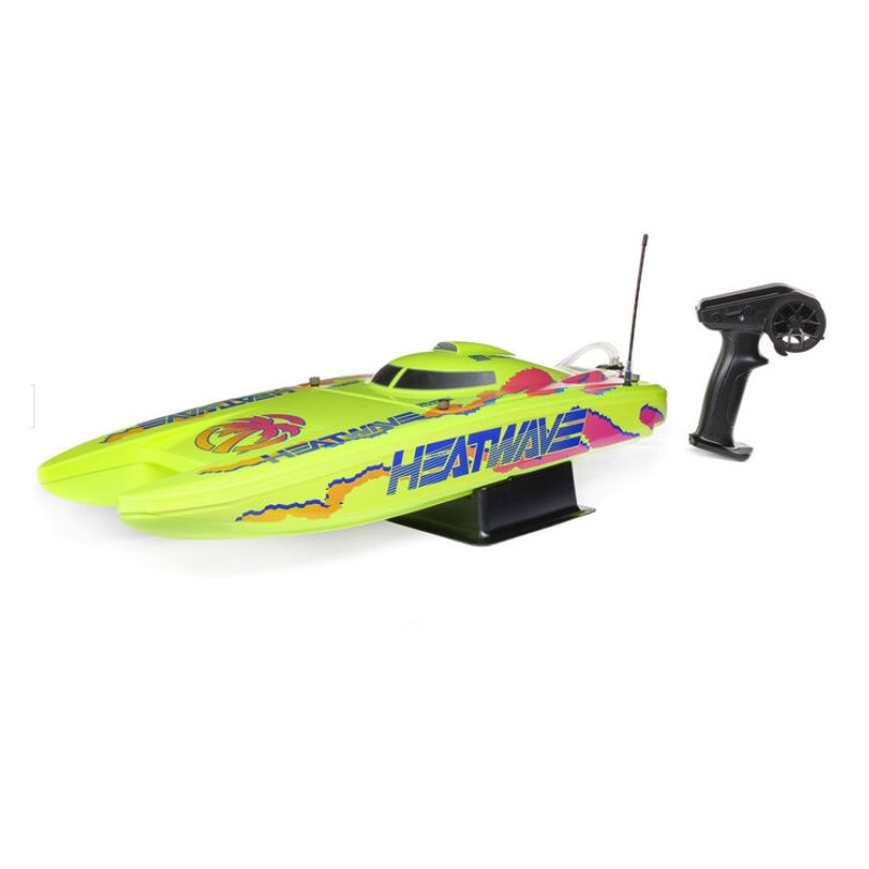 Blackjack 24" V2 Catamaran Brushless RTR, Heatwave jaune - FLASH RC