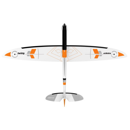 Motoplaneur Kavan Twisty 1512mm - orange - FLASH RC