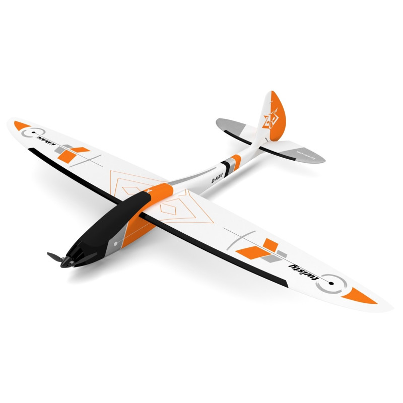 Motoplaneur Kavan Twisty 1512mm - orange - FLASH RC